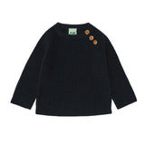 Baby Rib Sweater - Dark navy