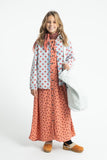 Hemd - Denim met rode stippen