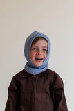 Balaclava Eddy - Light Blue - Hvid