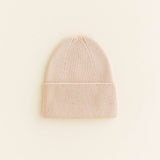 Beanie Fonzie Newborn - Oat - Hvid