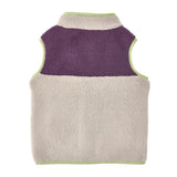 Fleece gilet - Amethyst/Grey