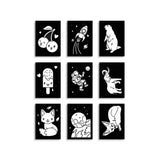 Kidyneon - kit voor lichtgevend kunstwerkje - Complete set