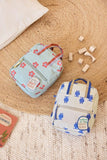 Mini Square rugzak Happy Trails - Flower