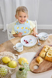 Set van 5 slabbetjes - Happy Fruits Lemon