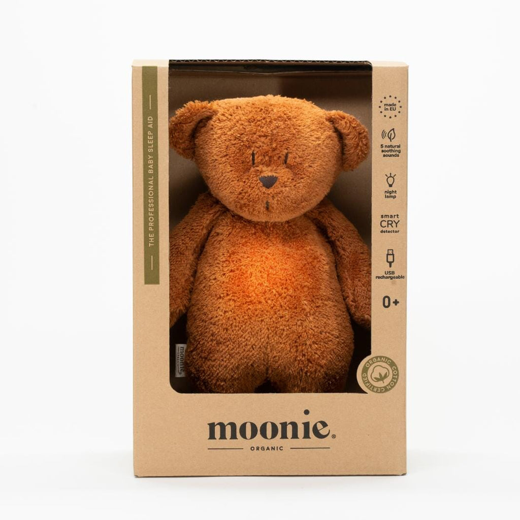 The Humming Bear met lichtje en muziek - Caramel - Moonie