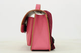 Lederen kleutertas met magneetsluiting - Antique Pink