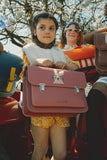 Leather toddler bag - Rabbit Antique pink - Own Stuff