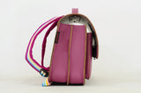 Lederen schooltas met magneetsluiting - Marguerite Plum