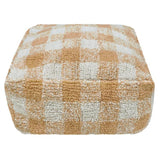 Wasbare poef - Vichy Honey