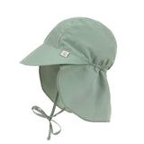 Zonnehoedje met flap - Green