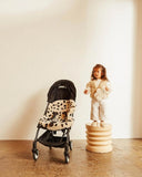 Sheepskin Snuggler - Leopard peanut