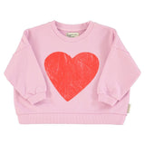 Sweater - Lila met hart