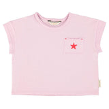 T-shirt - Lila met A