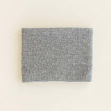 Tube scarf Gigi - Grey melange - Hvid