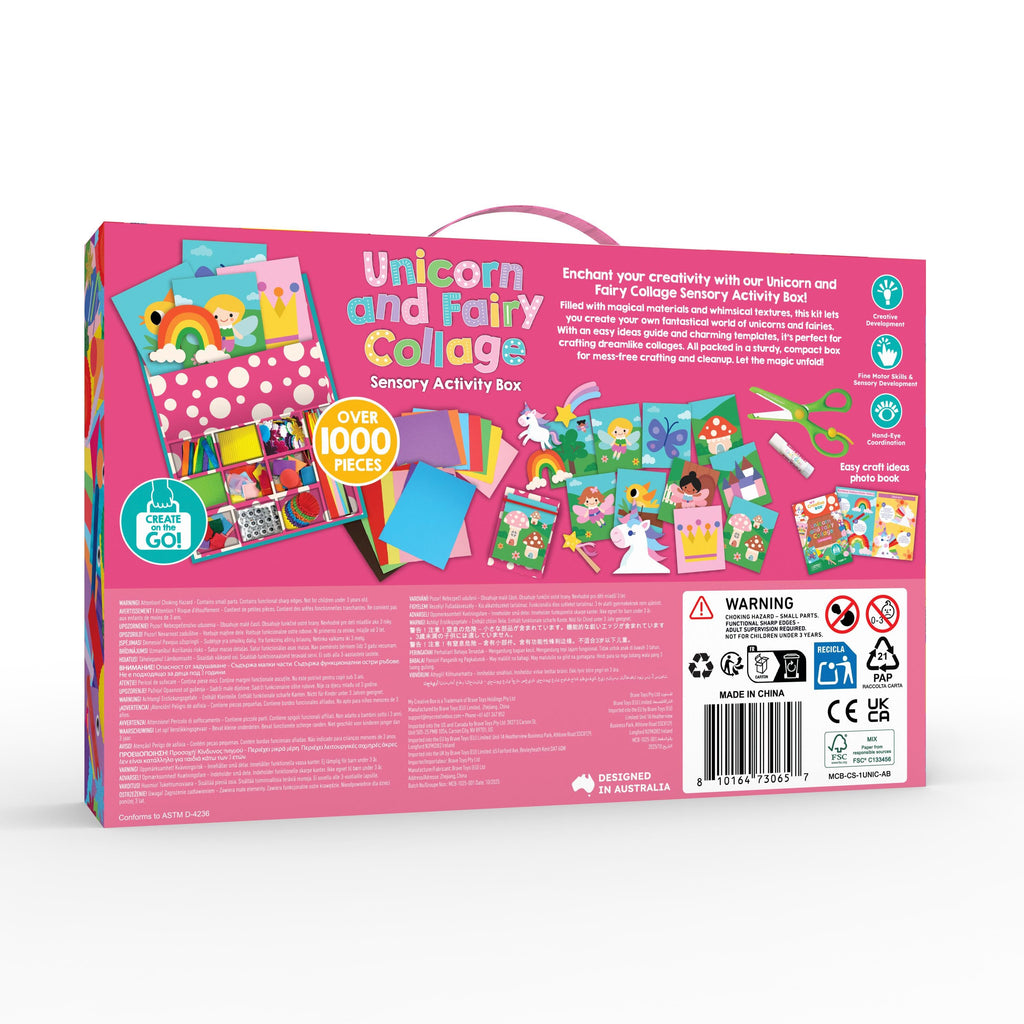 Sensorische knutselbox - Unicorn and Fairy - My Creative Box