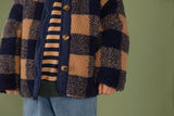 Check Jacket - Navy