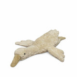 Cuddly goose with cherry stone heating pad - Small - White - Senger Naturwelt