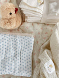 Tetradoeken 3 pack muslin cloth Bellini - Punto Blu