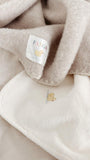 Wollen fleece babydekentje Erba- Oatmeal Melange
