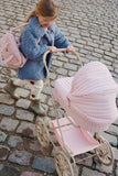 Doll pram - Powder Pink Check poppenwagen