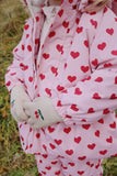 Filla handschoenen - Cherry/Stripe
