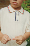 Mio knit polo - Almond milk