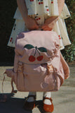Clover schooltas - Cherry