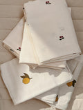 Tetra cloths 3 pack muslin cloth - Lemon - Konges Slojd