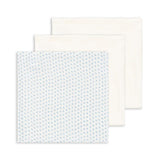 Tetradoeken 3 pack muslin cloth Bellini - Punto Blu