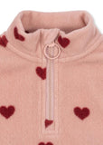 Tavi fleece sweatshirt - Coeur mellow