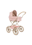 Doll pram - Powder Pink Check poppenwagen