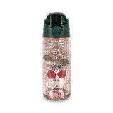 Glitterdrinkfles - Cherry