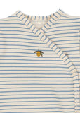 Body met lange mouwen - Stripe bluie