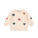 Lou terry sweater - Multi heart