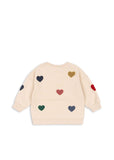 Lou terry sweater - Multi heart