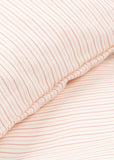 Babydekbedovertrek - Stripe Petite rose