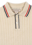 Mio knit polo - Almond milk