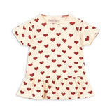 Frill T-shirt - Amour rouge