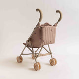 doll stroller - cherry blush doll pram - konges slojd