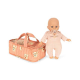 Cattie babypop met draagmand - Ciao Miao Ros