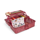 Creatieve caddy - Glitter rose
