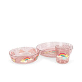 Glitterende eetset - Rainbow