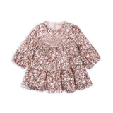 Lila sequins jurk - Grey / Rosa