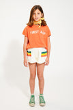 Short - ecru met multicolor strepen