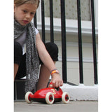 Speelgoedauto Bruno racing car red - Playforever