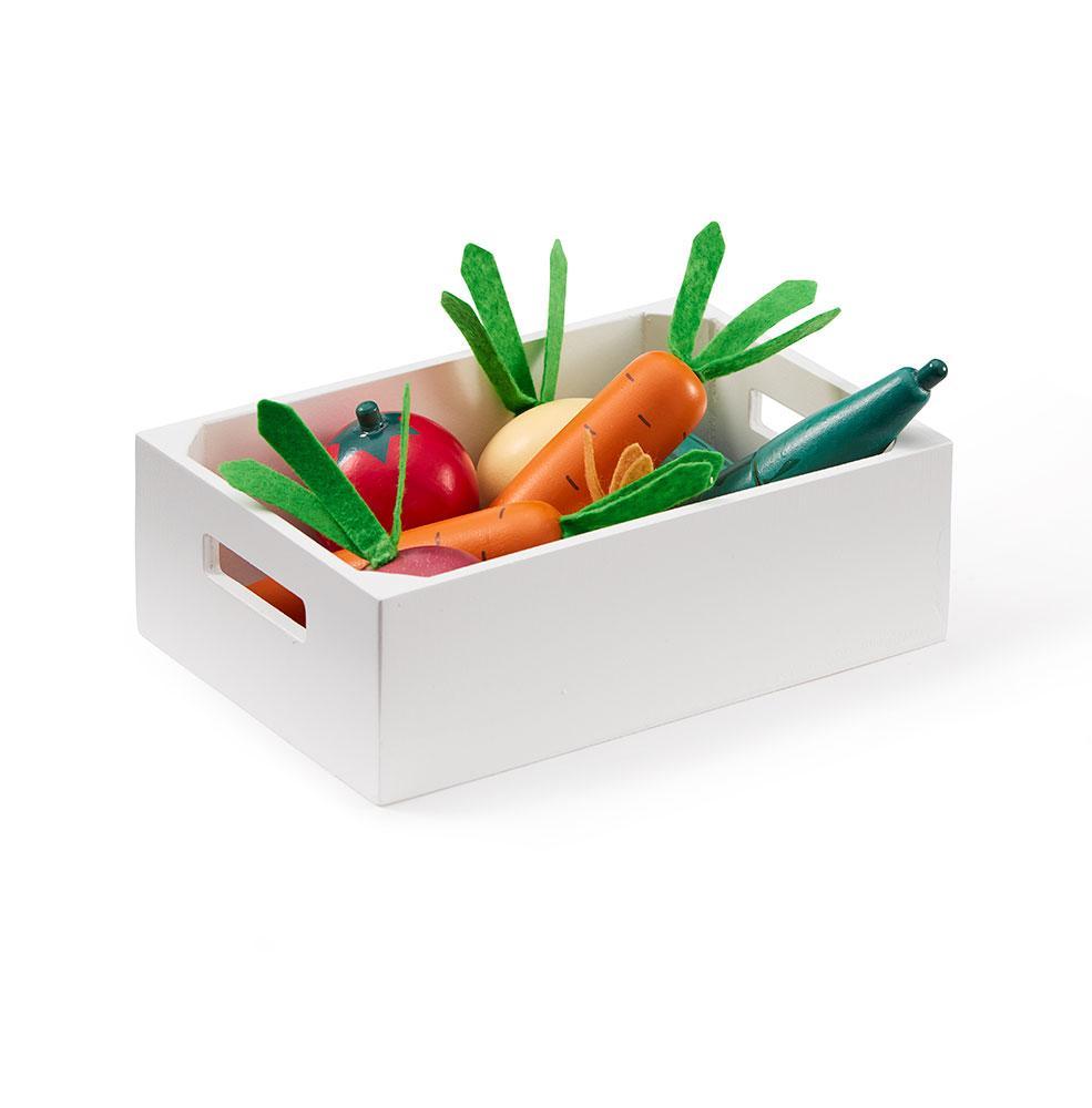 Kid's Concept - Houten speelgoed groentenkistje - Bistro