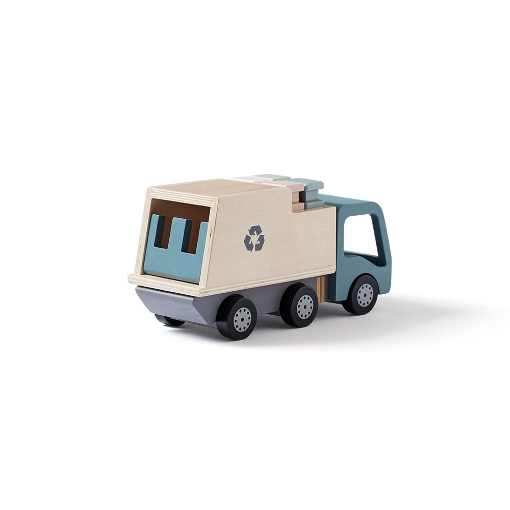 Kid's Concept - Houten speelgoed vuilniswagen - Aiden