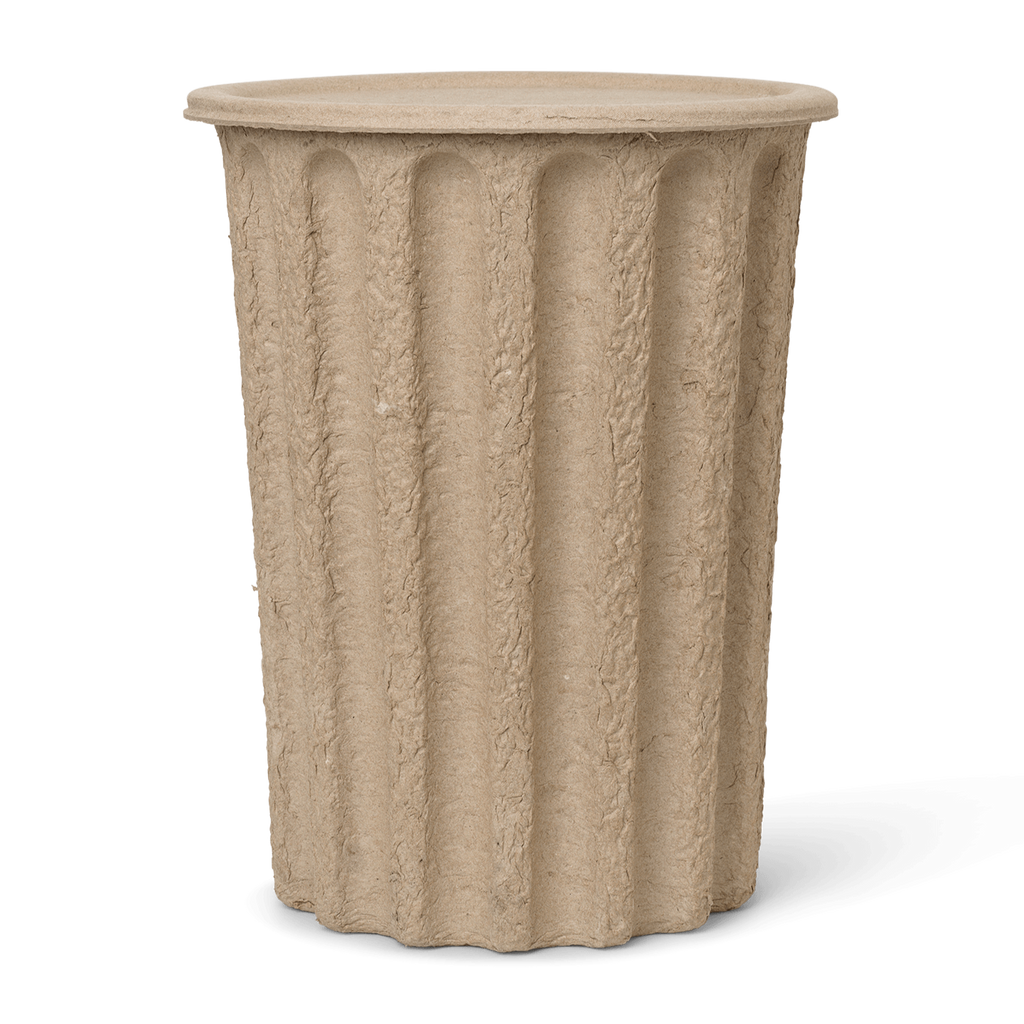 Opbergdoos Pulp paper bin - Brown - Ferm Living