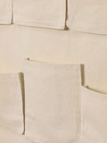 Canvas wall pockets XL - off-white - Ferm Living