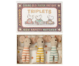 Triplets baby mice in matchbox - Maileg